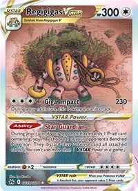 Regigigas VSTAR (GG55/GG70) [Crown Zenith Galarian Gallery]