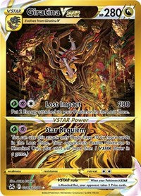 Giratina VSTAR (Secret) (GG69/GG70) [Crown Zenith Galarian Gallery]