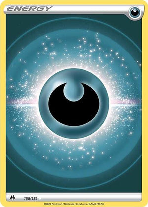 Darkness Energy (Texture Full Art) (158/159) [Crown Zenith]
