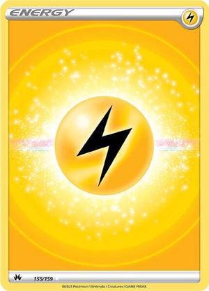 Lightning Energy (Texture Full Art) (155/159) [Crown Zenith]
