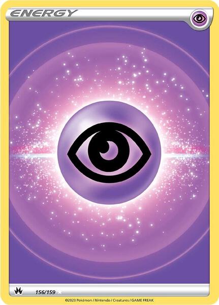 Psychic Energy (Texture Full Art) (156/159) [Crown Zenith]