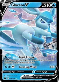 Glaceon V (038/159) [Crown Zenith]