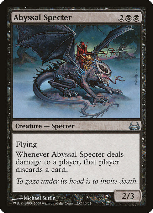 Abyssal Specter (40) [Duel Decks: Divine vs. Demonic]