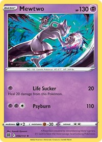 Mewtwo - 056/172 (Cosmos Holo) (056/172) [Miscellaneous Cards and Products]