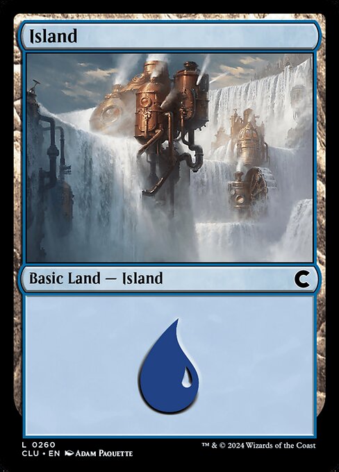 Island (260) [Ravnica: Clue Edition]