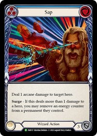 Sap (Blue) - FAB117 (FAB117) [Flesh and Blood Promo Cards]