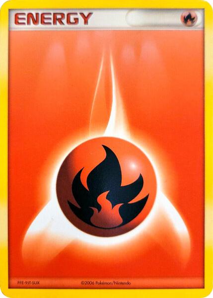 Fire Energy (2006 Unnumbered) [League and Championship Cards]