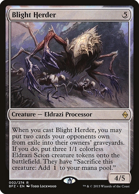 Blight Herder (2) [Battle for Zendikar]