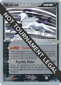 Absol ex - 2007 (Jun Hasebe) (92/108) [World Championship Decks]