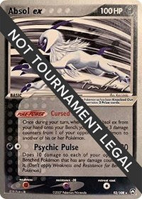 Absol ex - 2007 (Tom Roos) (92/108) [World Championship Decks]