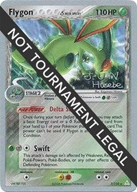 Flygon (Delta Species) - 2007 (Jun Hasebe) (7/110) [World Championship Decks]