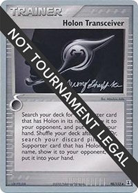 Holon Transceiver - 2007 (Jeremy Scharff-Kim) (98/113) [World Championship Decks]