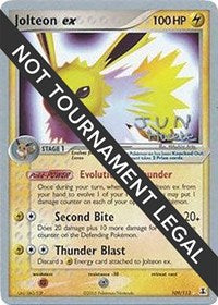 Jolteon ex - 2007 (Jun Hasebe) (109/113) [World Championship Decks]