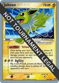 Jolteon Star - 2007 (Tom Roos) (101/108) [World Championship Decks]