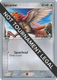 Spearow - 2007 (Jun Hasebe) (61/100) [World Championship Decks]