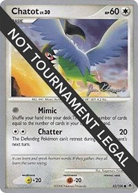Chatot - 2008 (Jason Klaczynski) (55/100) [World Championship Decks]