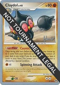 Claydol - 2008 (Dylan Lefavour) (15/106) [World Championship Decks]