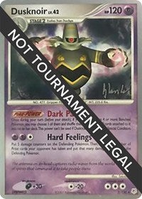 Dusknoir - 2008 (Dylan Lefavour) (2/130) [World Championship Decks]