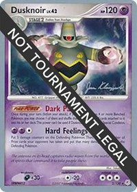 Dusknoir - 2008 (Jason Klaczynski) (2/130) [World Championship Decks]