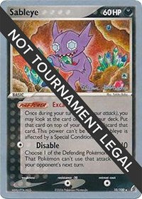 Sableye - 2008 (Tristan Robinson) (10/100) [World Championship Decks]