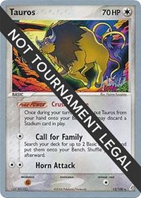 Tauros - 2008 (Dylan Lefavour) (12/100) [World Championship Decks]