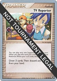 TV Reporter - 2008 (Paul Atanassov) (82/101) [World Championship Decks]