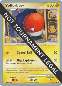 Voltorb - 2008 (Tristan Robinson) (117/132) [World Championship Decks]