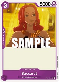 Baccarat (ST05-012) [Starter Deck 5: Film Edition]