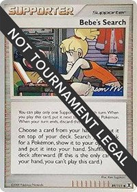 Bebe's Search - 2009 (Jason Martinez) (89/111) [World Championship Decks]