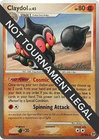 Claydol - 2009 (Stephen Silvestro) (15/106) [World Championship Decks]