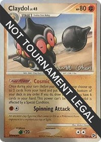 Claydol - 2009 (David Cohen) (15/106) [World Championship Decks]