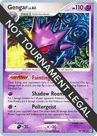 Gengar - 2009 (Jason Martinez) (18/100) [World Championship Decks]