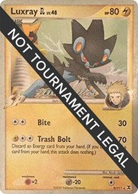 Luxray GL - 2009 (Stephen Silvestro) (9/111) [World Championship Decks]