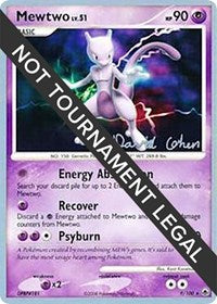Mewtwo - 2009 (David Cohen) (9/100) [World Championship Decks]