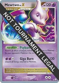 Mewtwo LV.X - 2009 (David Cohen) (144/146) [World Championship Decks]