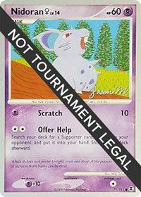 Nidoran F - 2009 (Jason Martinez) (71/111) [World Championship Decks]