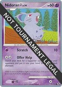 Nidoran F - 2009 (David Cohen) (71/111) [World Championship Decks]