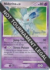 Nidorina - 2009 (Jason Martinez) (73/111) [World Championship Decks]