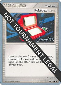 Pokedex (HANDY910is) - 2009 (Jason Martinez) (114/127) [World Championship Decks]