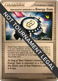 Team Galactic's Invention G-101 Energy Gain - 2009 (Stephen Silvestro) (116/127) [World Championship Decks]