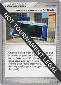 Team Galactic's Invention G-109 SP Radar - 2009 (Tsubasa Nakamura) (96/111) [World Championship Decks]