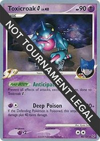Toxicroak G (40) - 2009 (Tsubasa Nakamura) (40/127) [World Championship Decks]