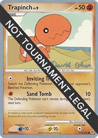 Trapinch - 2009 (David Cohen) (115/132) [World Championship Decks]