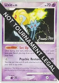 Uxie - 2009 (Jason Martinez) (43/146) [World Championship Decks]