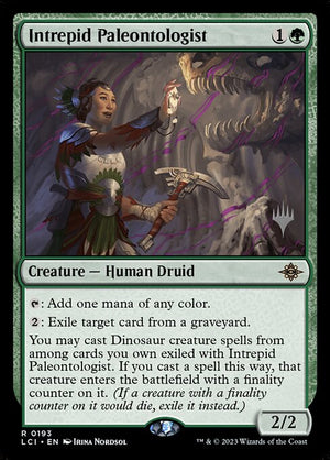 Intrepid Paleontologist (193p) [The Lost Caverns of Ixalan Promos]