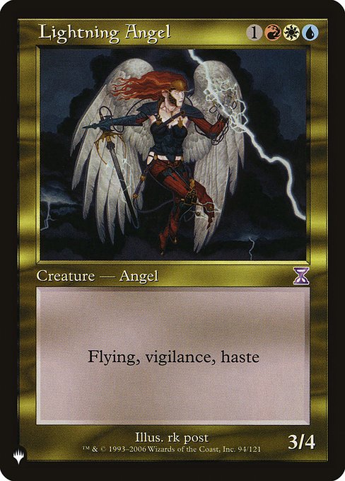 Lightning Angel (TSB-94) [The List]