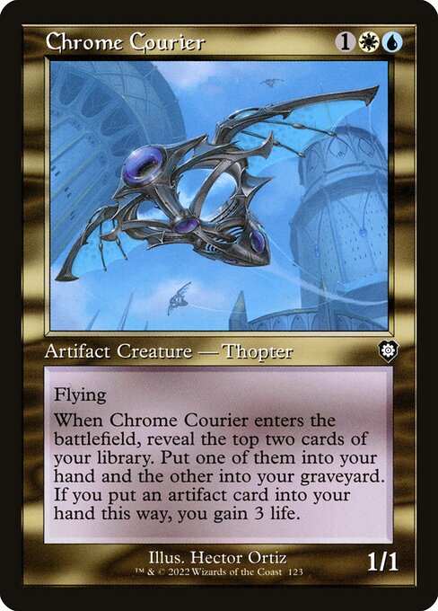 Chrome Courier (123) [The Brothers' War Commander]