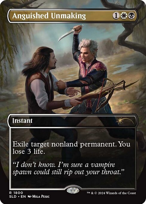 Anguished Unmaking (1800) [Secret Lair Drop]