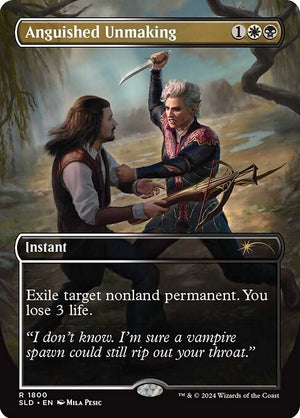 Anguished Unmaking (1800) [Secret Lair Drop]