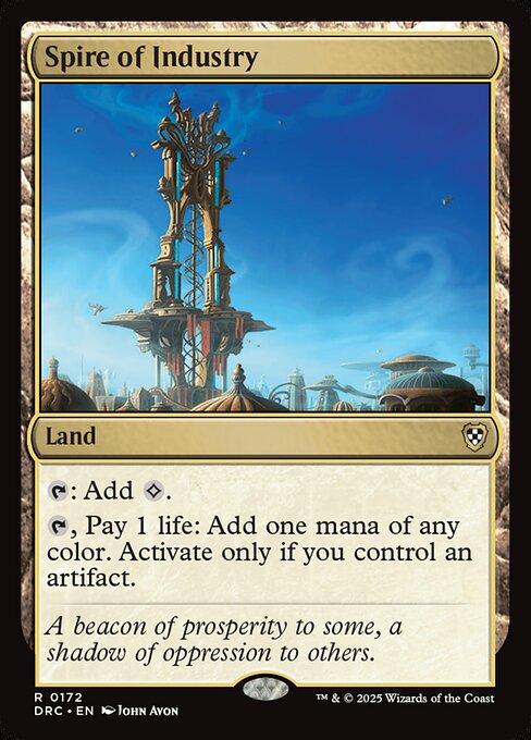 Spire of Industry (172) [Aetherdrift Commander]